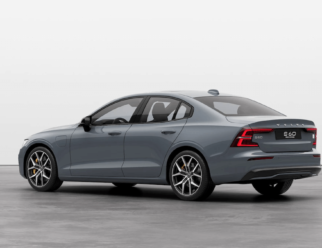 Volvo S60 Recharge kolor Thunder Grey tył