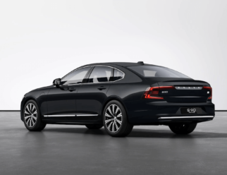 Volvo S90 Recharge kolor Onyx Black tył