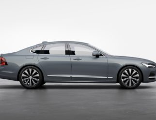 Volvo S90 Recharge kolor Thunder Grey bok
