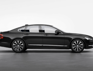 Volvo S90 Recharge kolor Black Stone bok