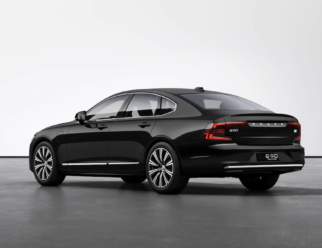 Volvo S90 Recharge kolor Black Stone tył