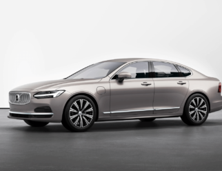 Volvo S90 Recharge kolor Bright Dusk przód