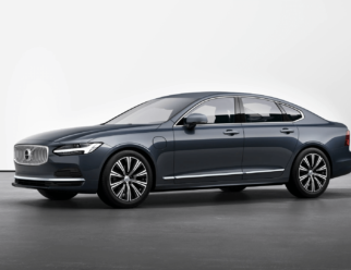 Volvo S90 Recharge kolor Denim Blue przód