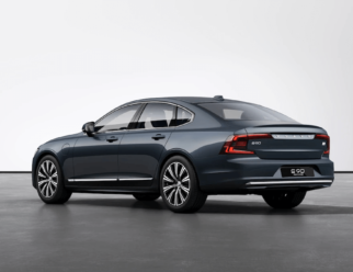 Volvo S90 Recharge kolor Denim Blue tył