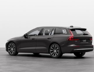 Volvo V60 Recharge kolor Platinum Grey tył