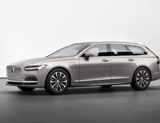 Volvo V90 Recharge kolor Bright Dusk przód
