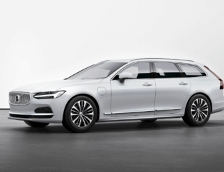 Volvo V90 Recharge kolor Crystal White przód