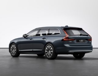 Volvo V90 Recharge kolor Denim Blue tył