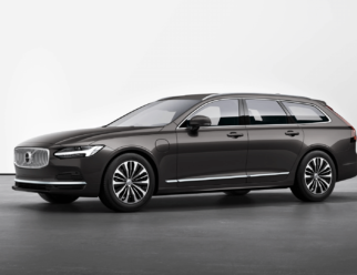 Volvo V90 Recharge kolor Platinum Grey przód
