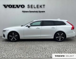 Volvo V90 R-Design używane białe bok
